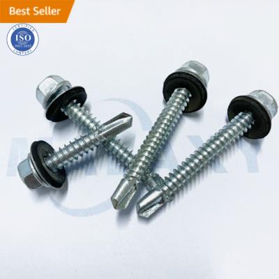 China Pan MALAXY Selfdrill Sheets 4.8 32 Hex Screw Self Drilling Tek Screw for sale