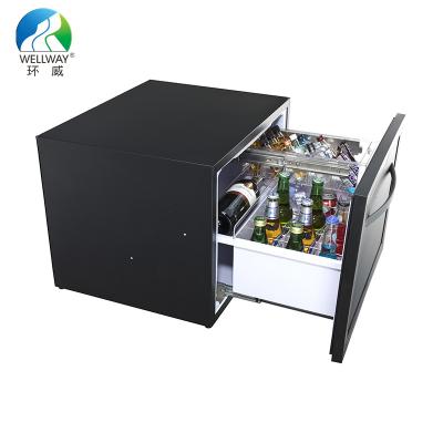 China Because-50 COMPRESSOR Compressor Drawer Minibar For Hotel Mini Fridge Refrigerator Small Hotel Drawer Mini Bar for sale