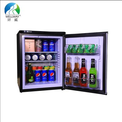 China Absorption XC-45D Mini Bar Custom 28L Circular Arc Door Mini Bar Refrigerator Hotel Plastic Bar for sale