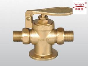 China yomtey brass foot drain  valve for sale