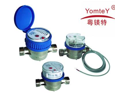 China yomtey SIngle Jet Vane Wheel Plastic Body Wet Water Meterr ... for sale