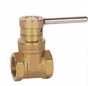 China Yomtey Brass magnetic  gate valve for sale