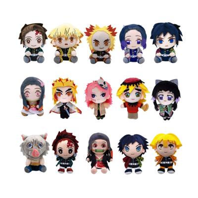 China Anime Plush Toys Demon Slayer Kimetsu No Display Yaiba Stuffed & Plush Toys Stuffed Doll Plush Custom Dolls for sale