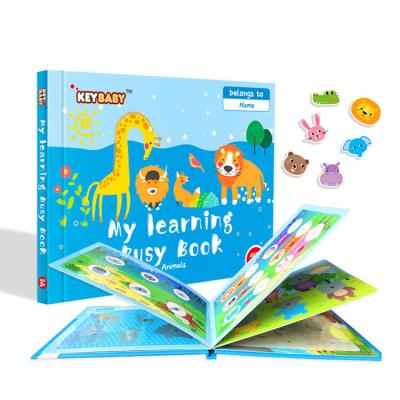 China Wholesale Early Learning Educational Toys Exercise Sticker Book Baby Busy Book Quiet Book For Children Educational for sale