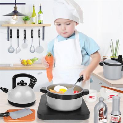 China The Study of Small Miniature Toy Kitchen Mini Toy Kitchen Set Free Children DIY Combination Role Play Mini Play House for sale