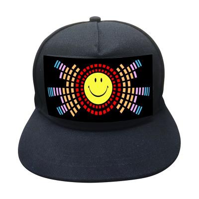 China 5-Panel Newcomer Festival Halloween Birthday Hat Party Hat Event Party Supplies Show Baseball Party Flashing Led Hat for sale