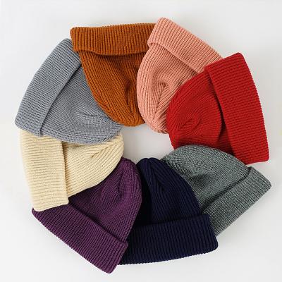 China COMMON Customized Cotton Hemp Ribbed Luxury Mens Cable Boy Wholesale Knit Girl Kids Winter Cashmere Hat Knitted Beanie Cap for sale