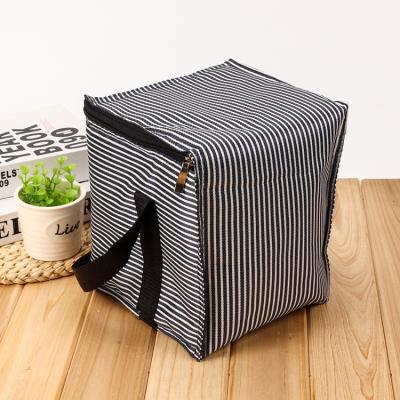 China Waterproof Picnic Shoulder Zipper Food Tote Customized Insulated Waterproof Lunch Delivery Insulated Sandwich Shopping Bag For Men for sale