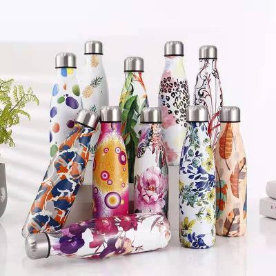 China Sustainable Designed Luxury Bulk Reusable Interesting Water Bottle Double Wall Fitness Stainless Steel Bullet Shape Vacuum Flask Water Bottle for sale