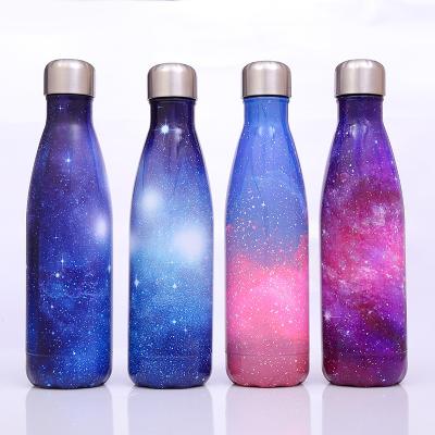 China Sustainable Sport Luxury Thermos Copper Metal Hot Kid Insulated Stainless Steel Water Bottle Vacuum Flask Mug With Custom Logo for sale