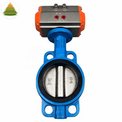 China Industrial GT Air Valve Double Acting Pneumatic Butterfly Valve Actuator for sale