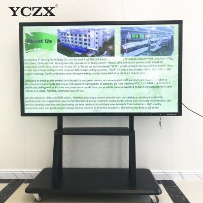 China 4K de resolutie integreerde Interactieve Touchscreen Vertoning 65 van Whiteboard“ Te koop