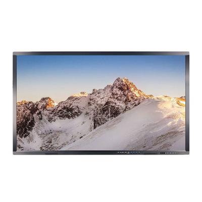 China monitor infrarrojo de la pantalla táctil de 4K UHD, pantalla plana interactiva de 75 pulgadas en venta