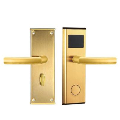 China Hotel Room Smart Hotel Lock System RFID Keycard Hotel Door Lock for sale