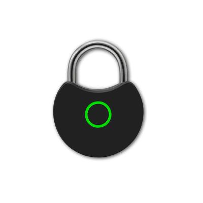 China Wholesale Warehouse Chengyuan Small Love Heart Shape Lock Smart Fingerprint Padlock for sale