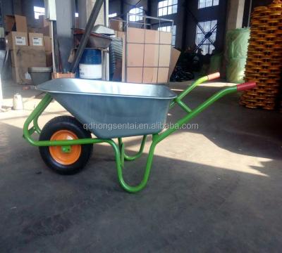 China WB9618 Hot Sale Ukraine Market Metal Wheel Barrow for sale