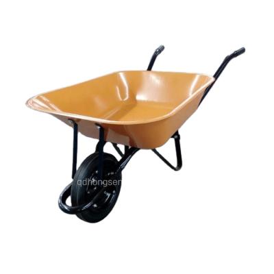 China For Cheaper price construction popular model wheel barrow wb6500 with solid wheel for sale