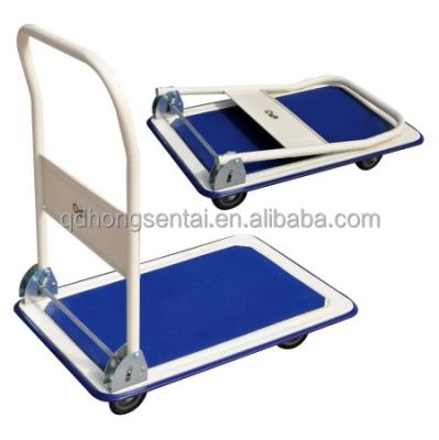 China Easy Folding PH150 PH300 150kgs 300kgs Foldable Plastic Platform Trolley For Sale for sale