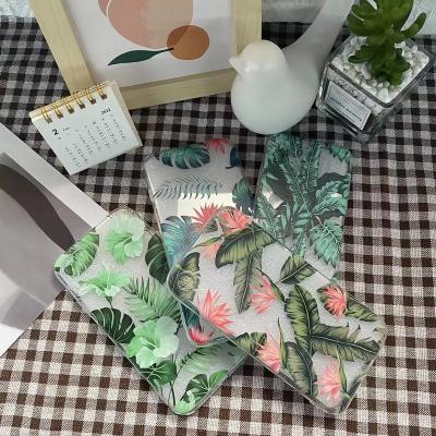 China Summer Tree Shockproof Printing Custom Design Transparent Soft TPU Cell Phone Case For Xiaomi for sale