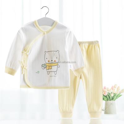 China Manufacturer Custom Baby Summer Anti-Shrink Clothing Sets Knitted OEM 100% Cotton Newborn Infant Baby Clothes Factory for sale