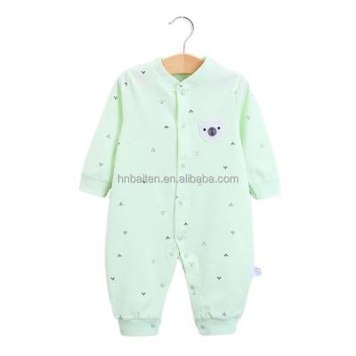 China Hot Selling High Quality 100% Amazon Cotton Baby Romper Anti-Shrink Fast Shipping Baby Sleeper For Newborn Baby Clothing for sale