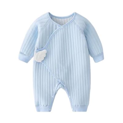 China Anti-Shrink Accept Customize Cozy Spring Kids Pajamas Baby Boy Girl Pajamas Sample Clothing Baby Clothes Romper for sale