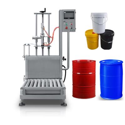 China Engine Oil  Drum Filling Machine For Lube Oil Liquid With 200 Liters for sale