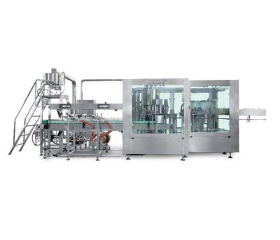 China Automatic Beverage Water Filling Machine Hot PET Bottle Filling And Capping 3 In 1 Machine for sale