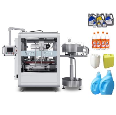 China High Efficiency Automatic tracking type servo Base Bottle packing machine bottle screw capping machine for sale