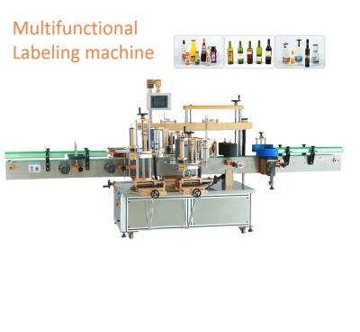 China High Speed Two Three Sides Or Round Bottles Labeling Automatic Machine for sale