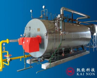 China 1T - 8T olie en Boiler Met gas/Hoog rendement Horizontale Stoomketel Te koop