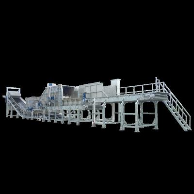 China High Capacity Straw Mushroom Farm Mushroom Compost Mixer Mixing Line for sale