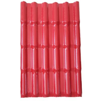 China Fireproof and Heat Insulation Waterproof PVC Roof Tile Plastic Roof Tiles Roofs Prices Uganda for sale