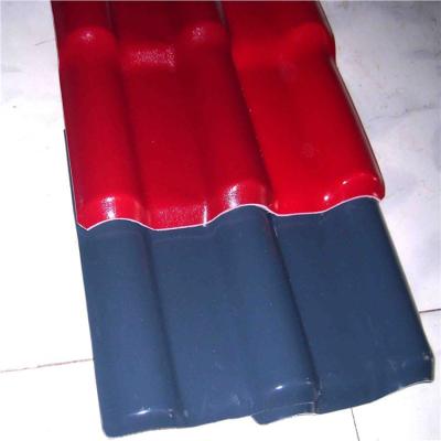 China 960 Mm Recycled Plastic Acoustic Insulation PVC Roof Tiles for sale