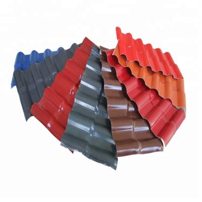 China 900mm / 960mm Synthetic Resin Roofing Sheet /ASA Roofing Tile /ASA PVC Spanish Plastic Roof Tile for sale