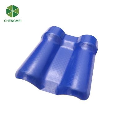 China Long Lasting And Long Lasting Color Synthetic Resin PVC ASA Plastic Roof Tile for sale