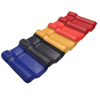 China 50 Years Long Service Life Synthetic Resin Roof Tile Corrosion Resistance Flame Retardant for sale