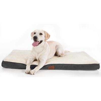 China Removable and Washable Amazon Memory Foam Pet Mattress Cat Massage Bed Waterproof Hot Selling Pet Foam Dog Waterproof Pad for sale