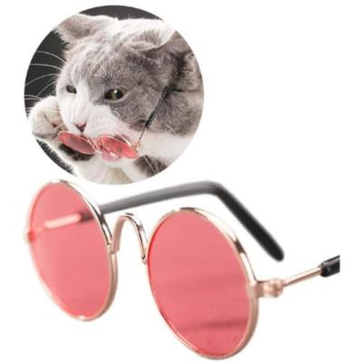 China Universal Small & Medium Stocked Cat Dog Cat Sunglasses Sun Protection Lenses Available In Many Colors for sale