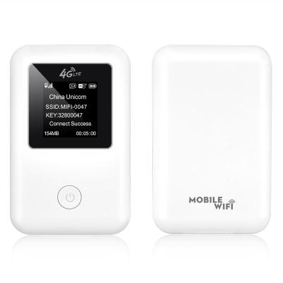 China Wholesale Home LCD Show 150Mbps Pocket Router 10 Wireless Users 3G 4G LTE Wifi Mobile Router for sale