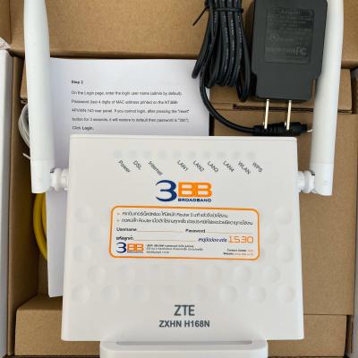 China ADSL/ADSL2+/VDSL2 UPLINK ZTE H168N ADSL Modem Wireless Router English Version 300M VDSL2/ADSL2+ Modem for sale