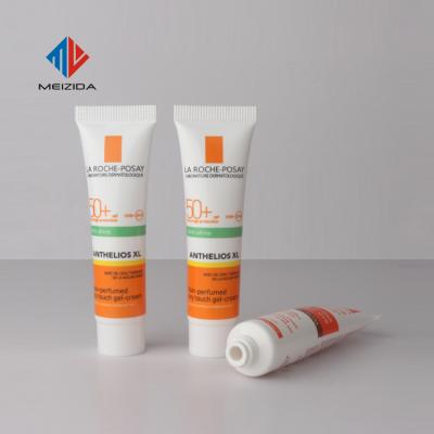 China Customized Plastic Cosmetic Manufacturing Clear Squeeze Cosmetic Soft Packaging Sampling Tube for sale