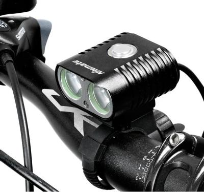 China Hard Oxidation CE ROHS High Quality Cree LED Long Beam LED Bike Light / Bike Headlight for sale