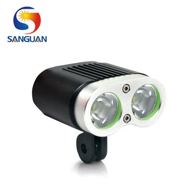 China SANGUAN Leading Manufacturer LED Bike Light Cycling Accessories Bike Riding 4.5*3.4*2.5cm for sale