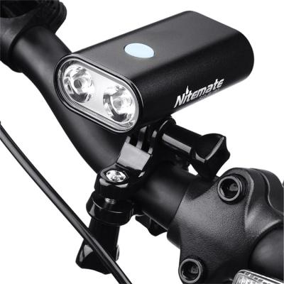 China Usb Front Bike Light Set Helmet Fashionable Bicycle Accessories Decoration Rechargeable Led Head Lights Most Popular Product For Recycling for sale