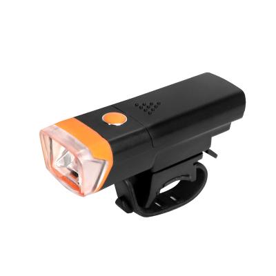 China Silicone + ABS With Horn Usb Led Rechargeable Mountain Bike Helmet Head Light for sale