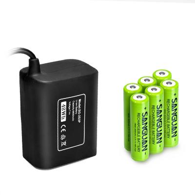 China Barttery Rechargeable Li-Ion Batteries Rechargeable Ion Battery +Toys 8.4V 6600mAh 18650 Lithium Batteries for sale