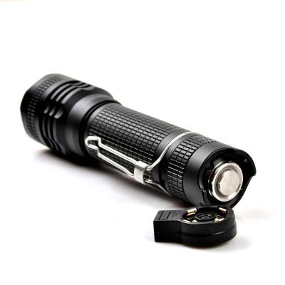 China Zoomable Led Light Self Defensive Led Usb Mini Size Zoomable Torch Rechargeable Flashlight For Lighting for sale