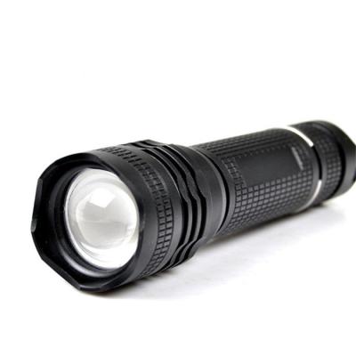 China Emergency Zoom Focus Aluminum Flash 500 Super High Instant Adjustable Lumen Cut Out Powerful Led Torch Flashlight for sale