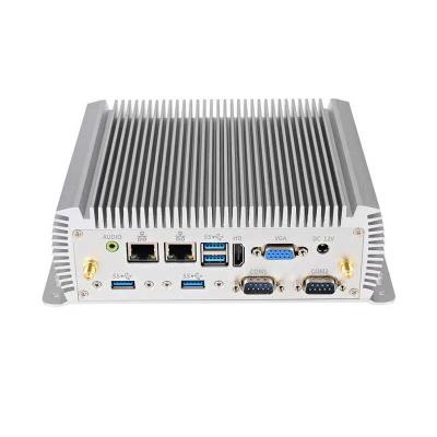 China Trade School Fanless Mini Home PC Desktop Computer 8gb i7 i9 Portable Gaming PC For School for sale